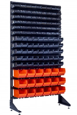 Стеллаж с пластиковыми ящиками 1801-6/5/3 CH-O