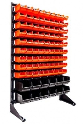 Стеллаж с пластиковыми ящиками 1501-0/9/2 CH-O