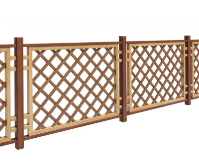 Шпалера-забор «Шафран» Секция 1200x900 мм (без покраски)