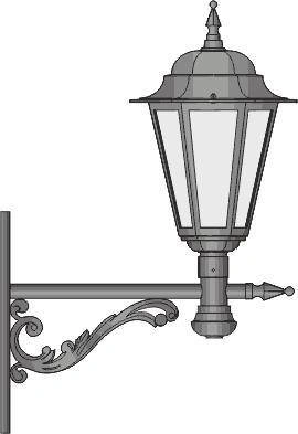 Кронштейн настенный К-4