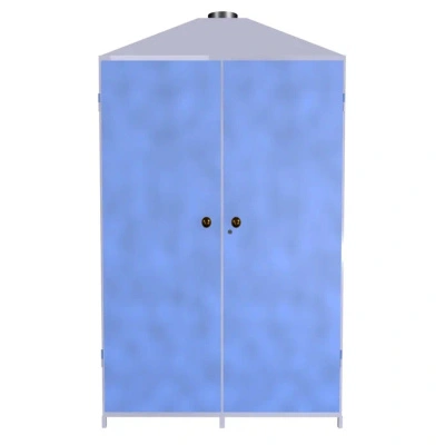 Шкаф для аккумуляторов ШМА-02 1200x790x2100 мм Синий