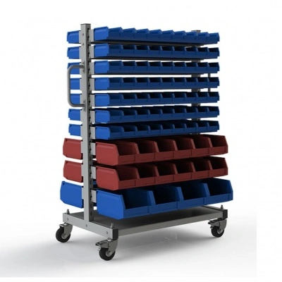 Стеллаж мобильный №218 (1415х950х610)