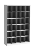 шкаф для хранения средств индивидуальной защиты (противогазов) 1300х400х1600 без двери артикул 