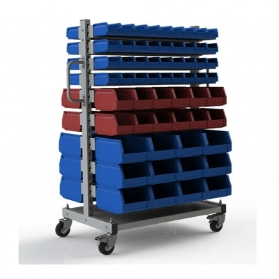 Стеллаж мобильный №227 (1415х950х610)