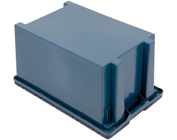 Ящик 600х400х315 сплошной с распашной несъёмной крышкой