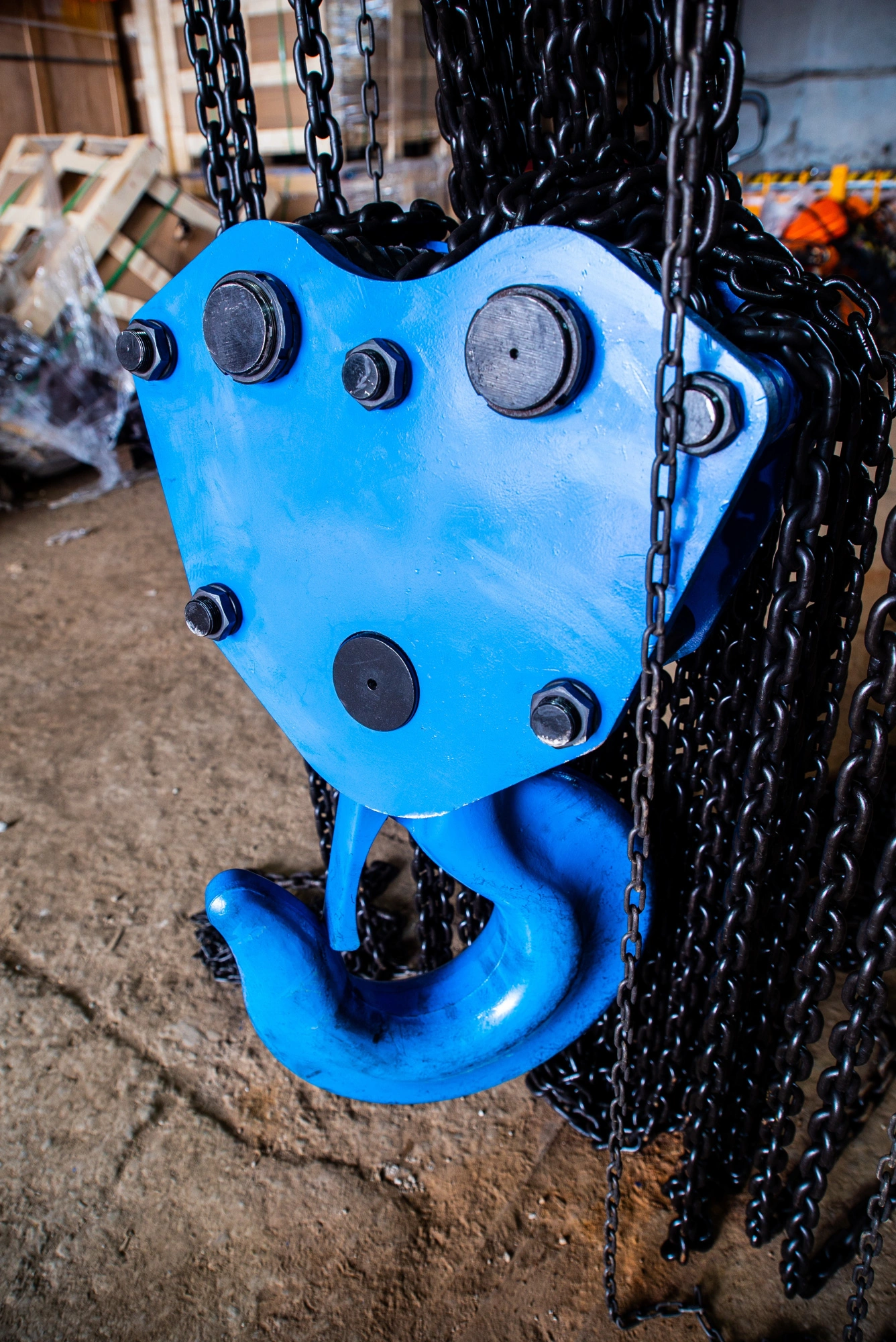 Таль ручная шестеренная TOR ТРШ C 50ТХ6М PRO (для тяжелых работ)