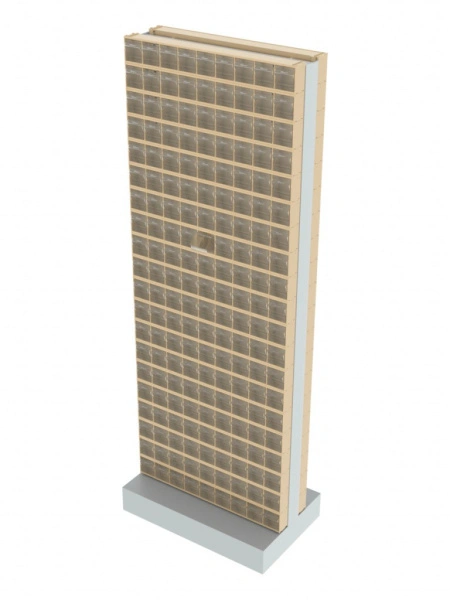 Стойка бежевая двусторонняя напольная Стелла-техник 406-20-00-00-B