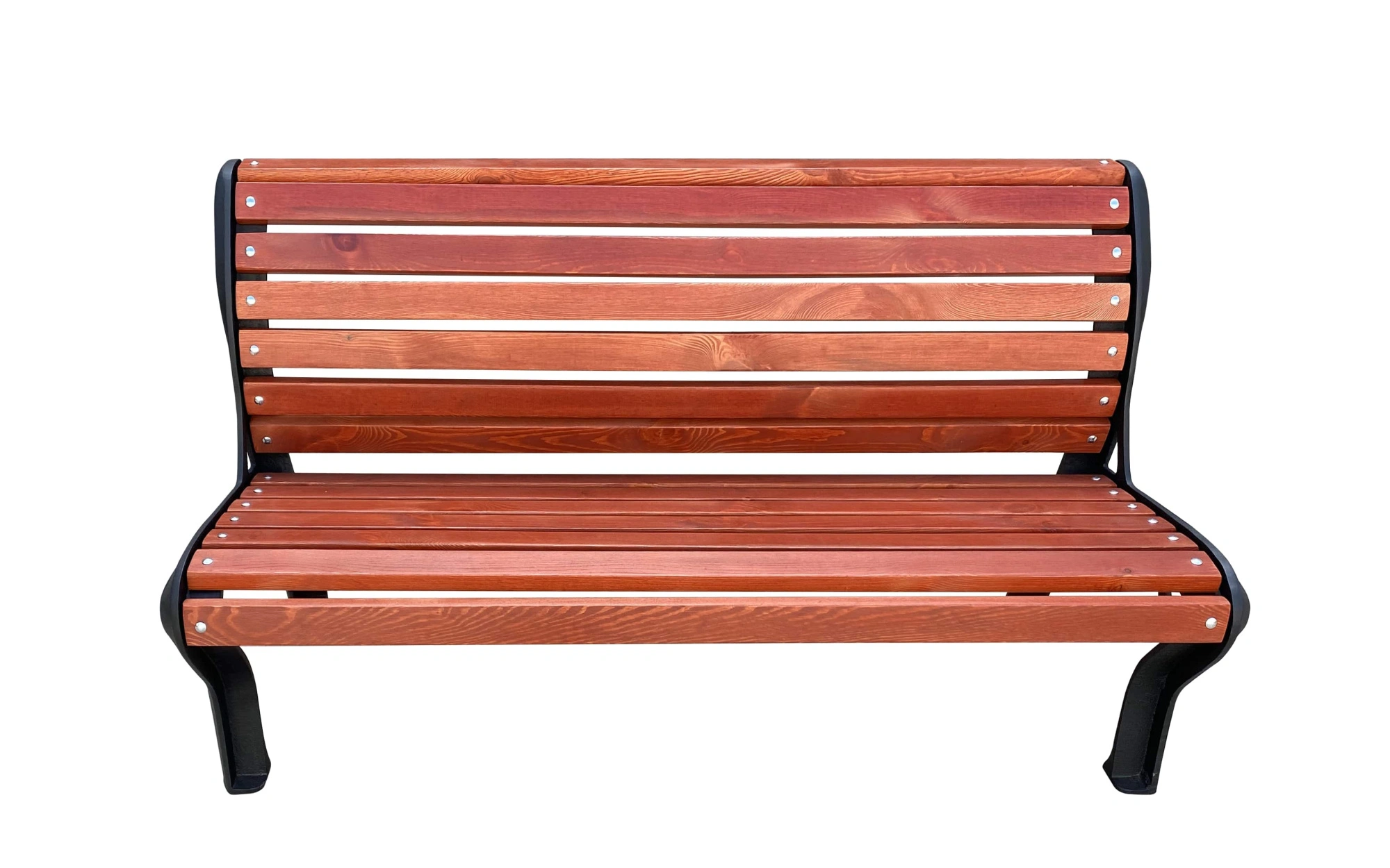 Скамейка чугунная «Голландия» без подлокотников 1,5 м