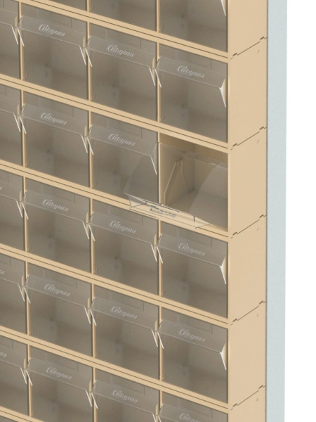 Стойка бежевая настенная Стелла-техник 402-00-09-00-B