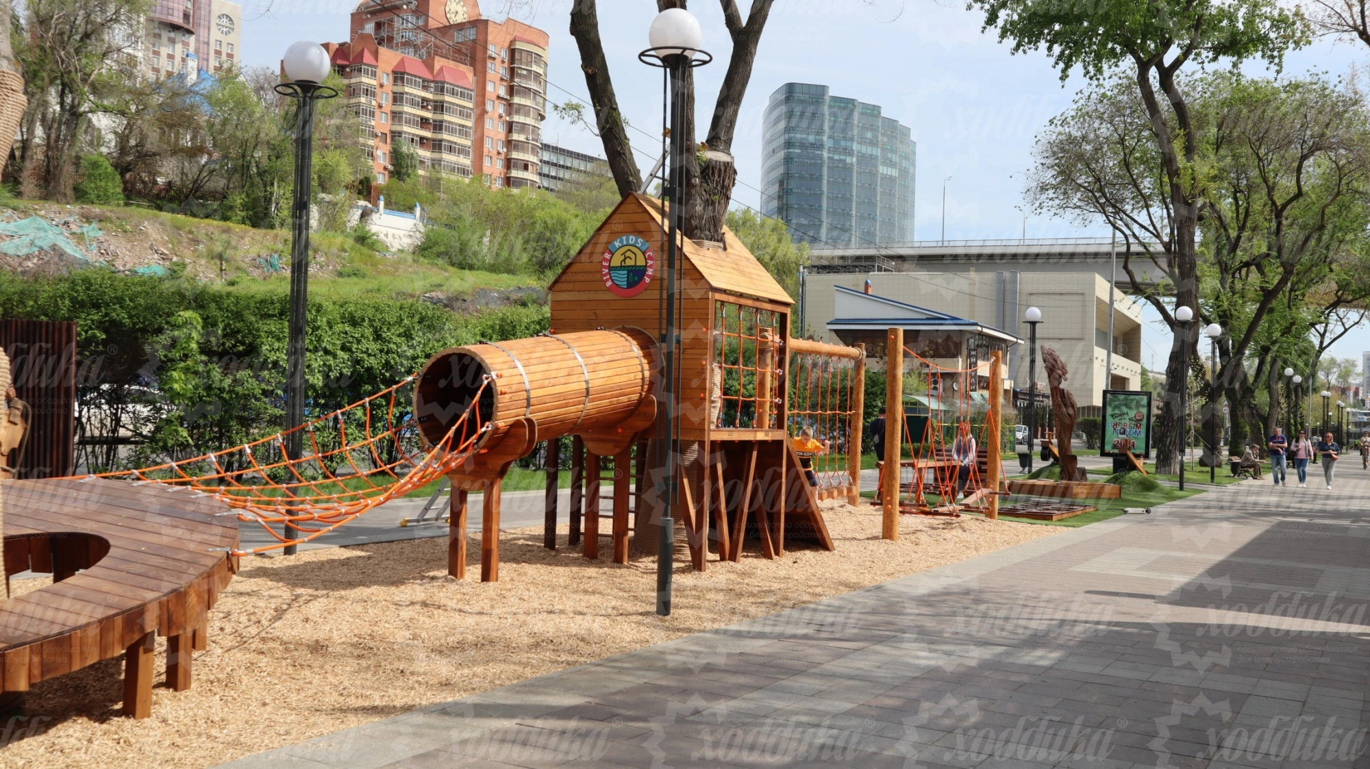 Средняя детская площадка 188 м2 №7