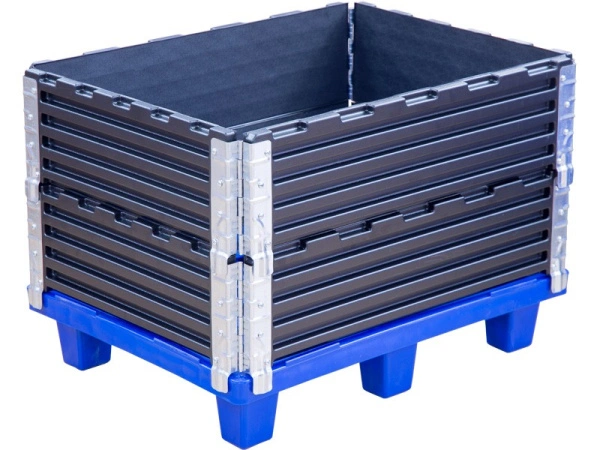 Складная паллетная рама 800х600х200 усиленная, арт. Складная паллетная рама усиленная 800х600, код: 21240