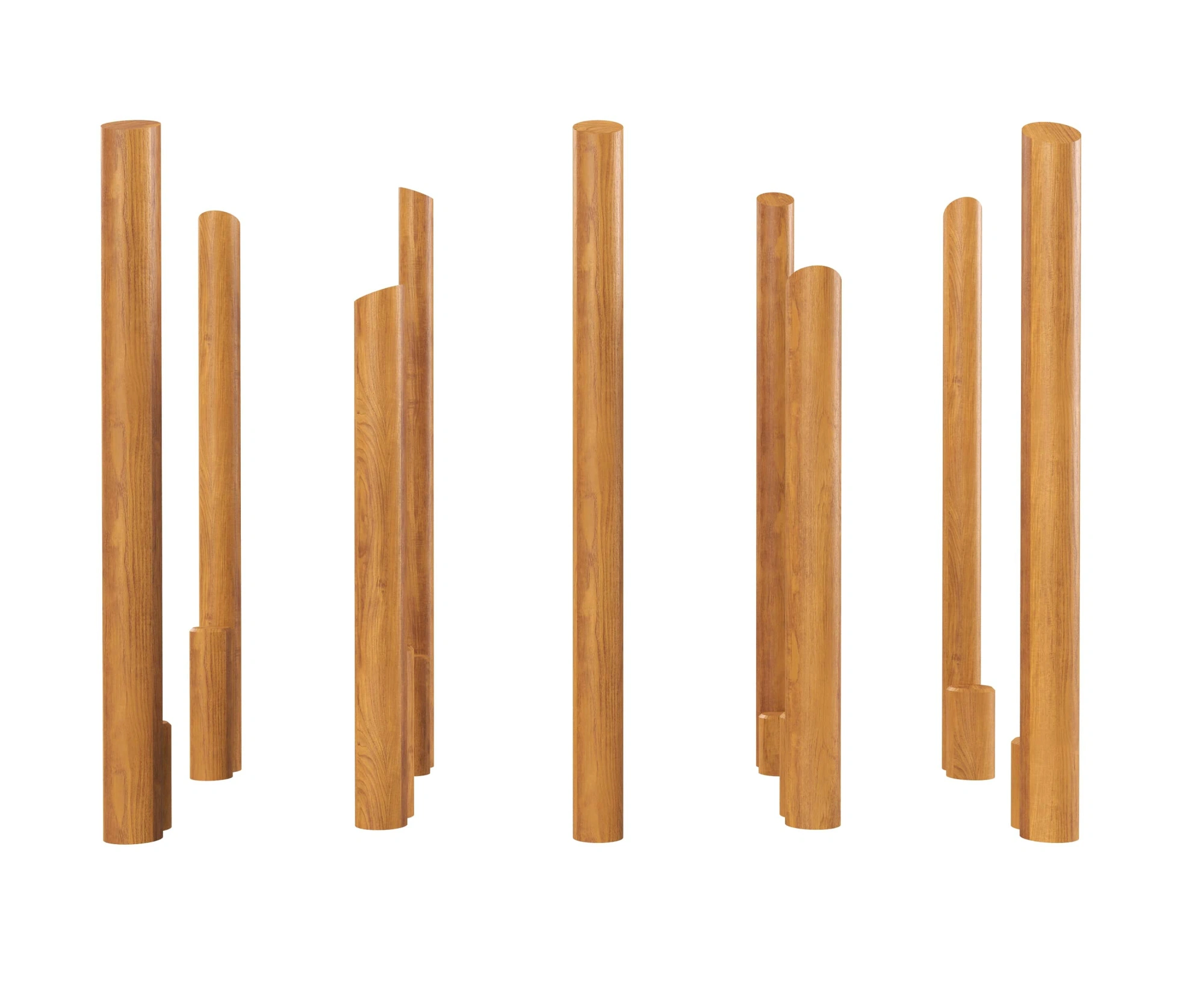 Балансировочные бревна HARDWOOD «Такмау»