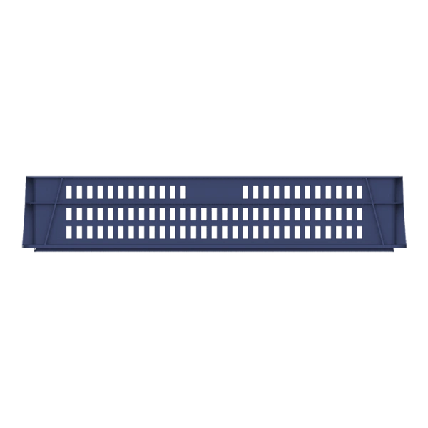 Ящик хлебный 740х440х145, перфорированный 