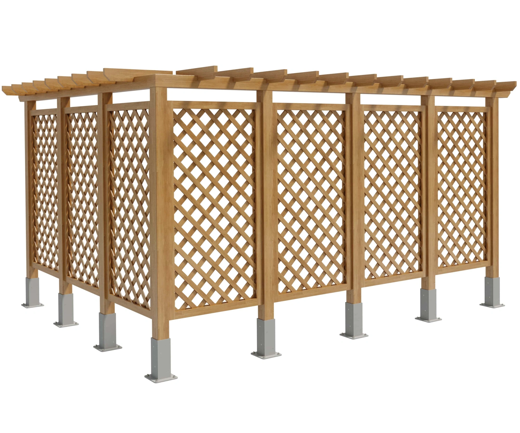 Шпалера «Ромб» 20,0 м (с покраской)