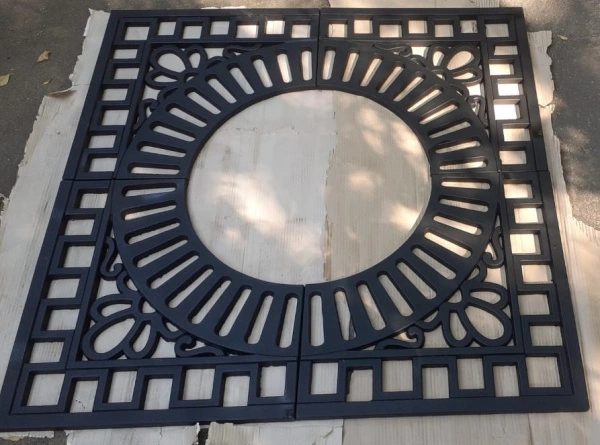 Приствольная решётка (квадратная) Р-07 1200х1200 мм