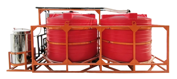 Мобильный растворный узел 3" 12000 л (2х6000 л) 