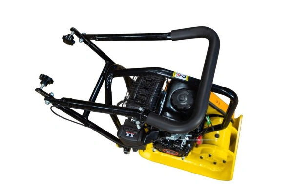 Виброплита 60 кг, 10,5кН (Loncin) коврик, колесный комплект TOR C-60