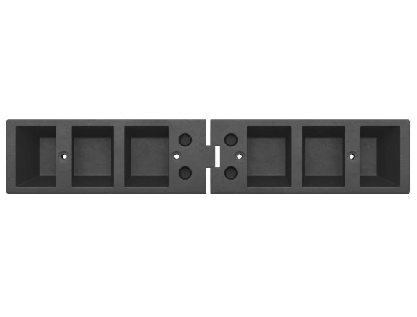 Концевая часть делиниатора КР-1,0-2 с впадиной, скошенный угол