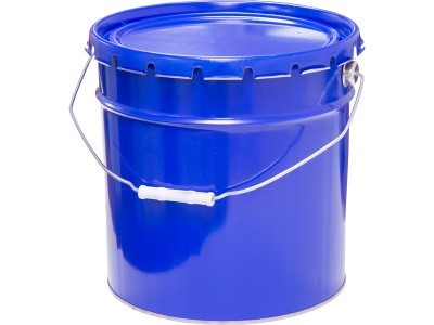 Ведро металл 15л. с крышкой-корона, арт. ВМк 15с, код: 25479