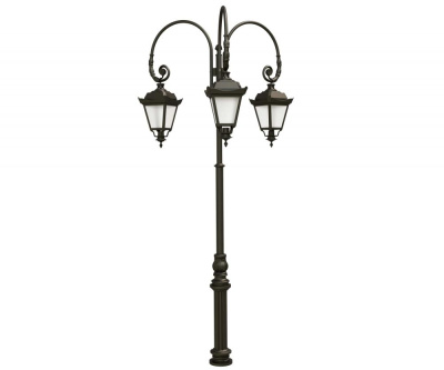 Фонарный столб Ретро-3 со светильниками 5,019 м