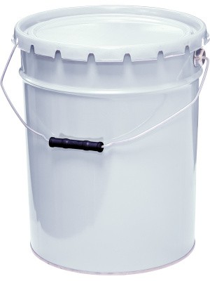 Ведро металл 20л. с крышкой, корона, арт. ВМк 20б, код: 21234