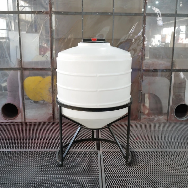 Емкость ФМ 500 л под плотность до 1,2 г/см³ белая в обрешетке